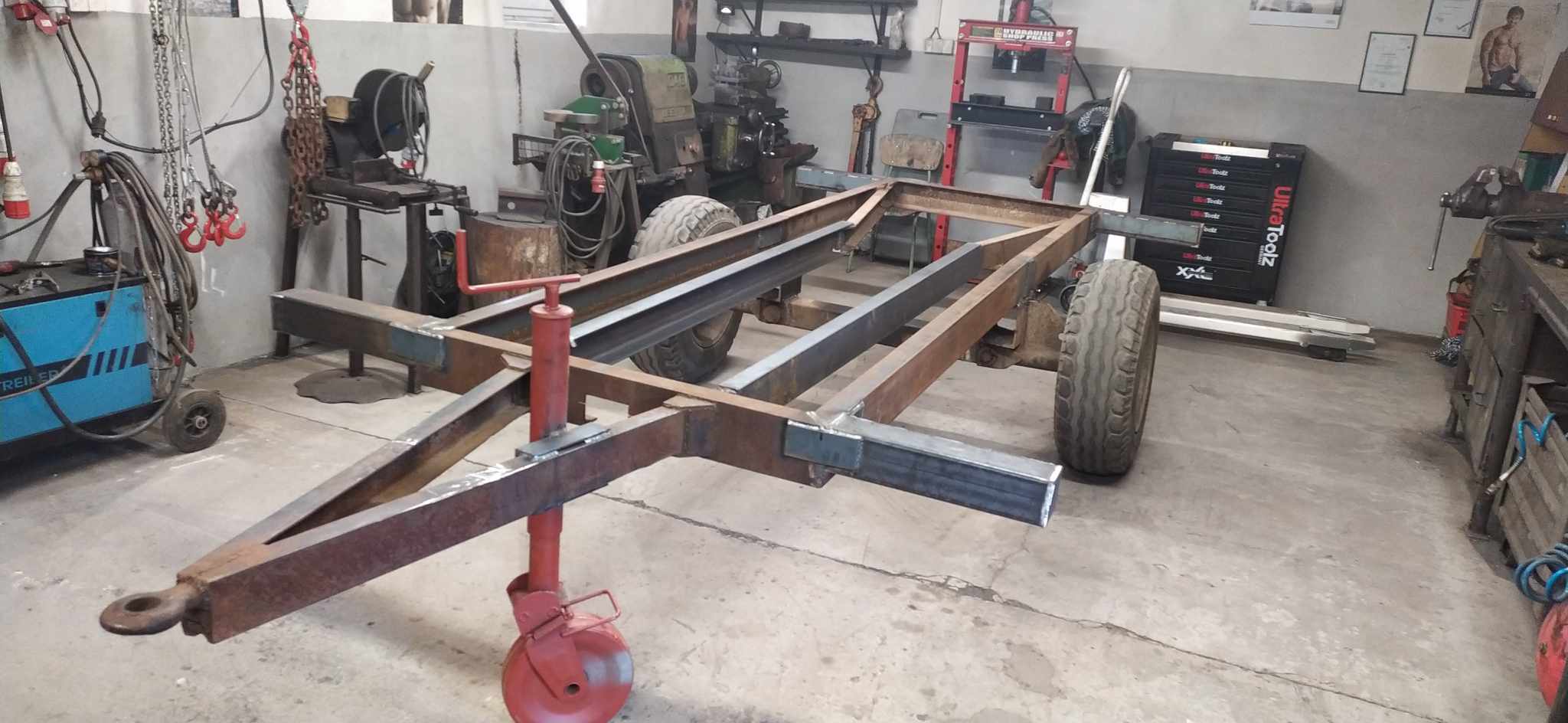 Zvětšování káry a bočnce