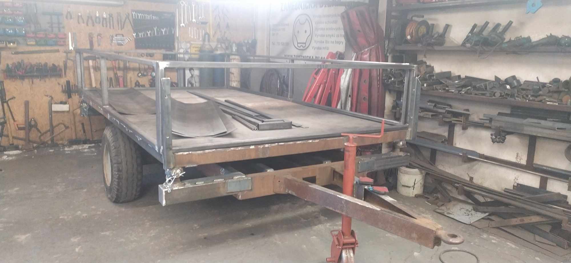 Zvětšování káry a bočnce