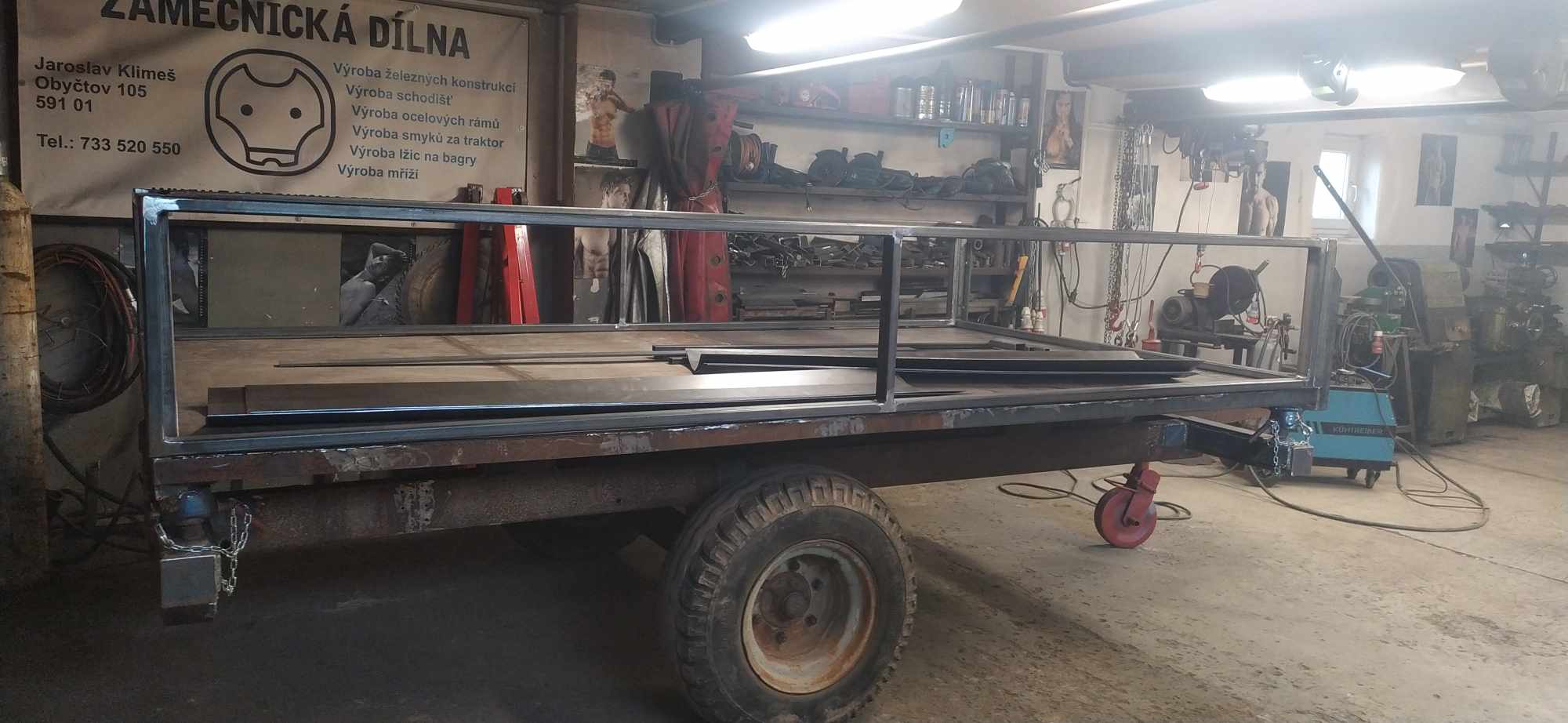 Zvětšování káry a bočnce