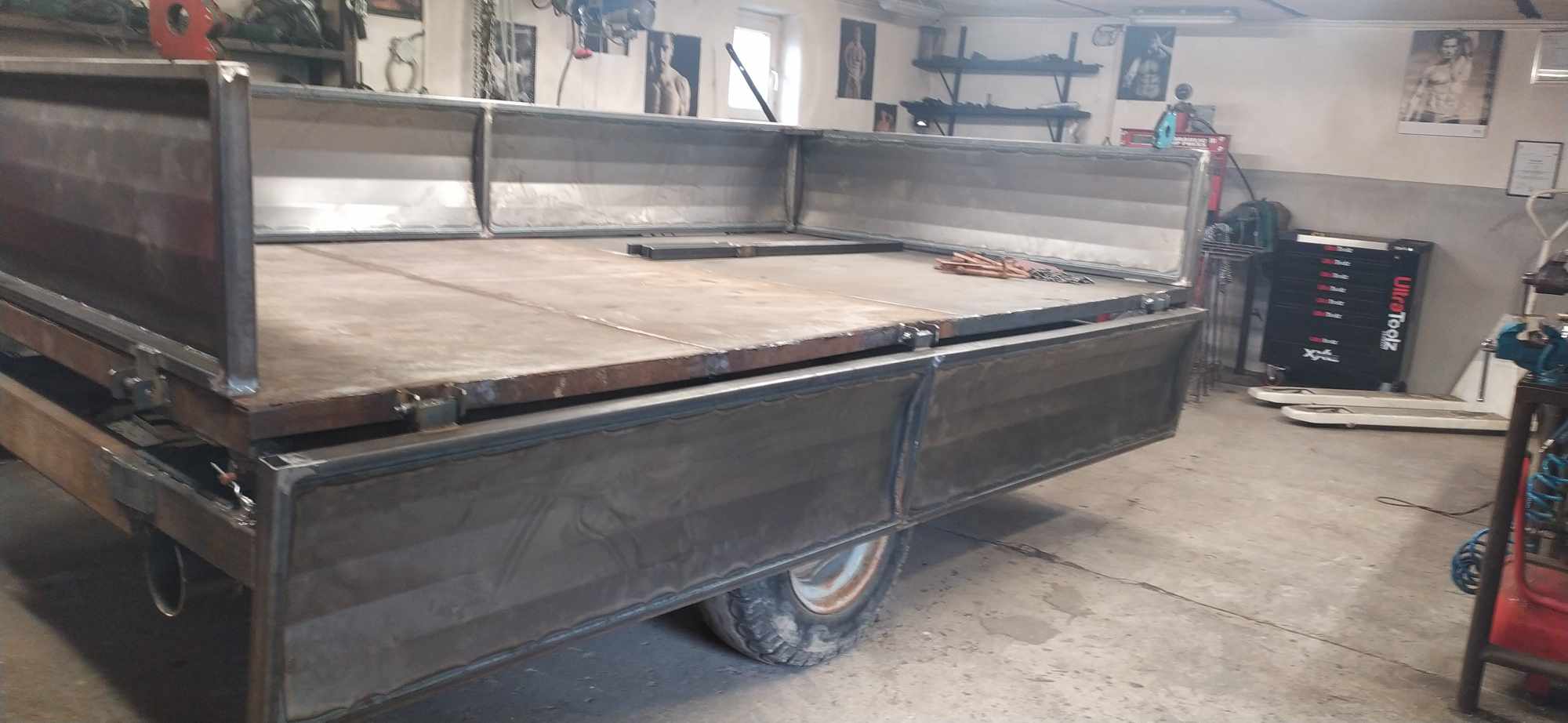 Zvětšování káry a bočnce