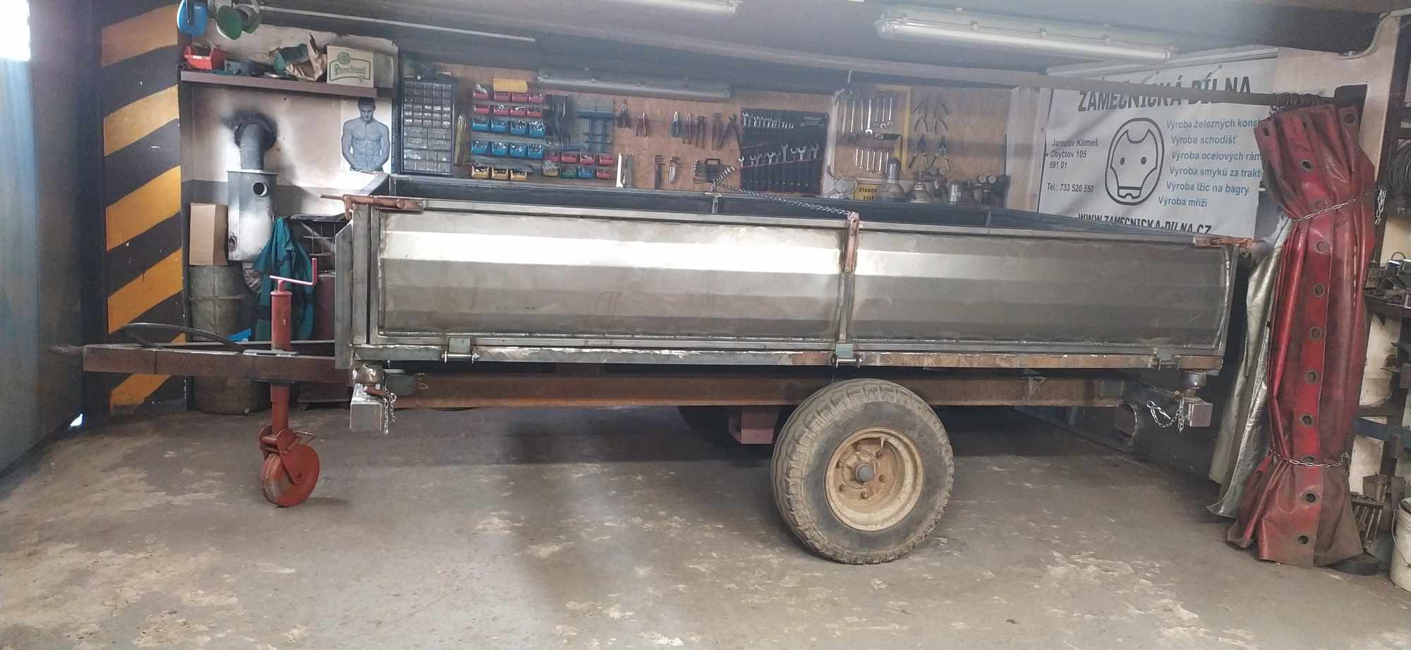 Zvětšování káry a bočnce