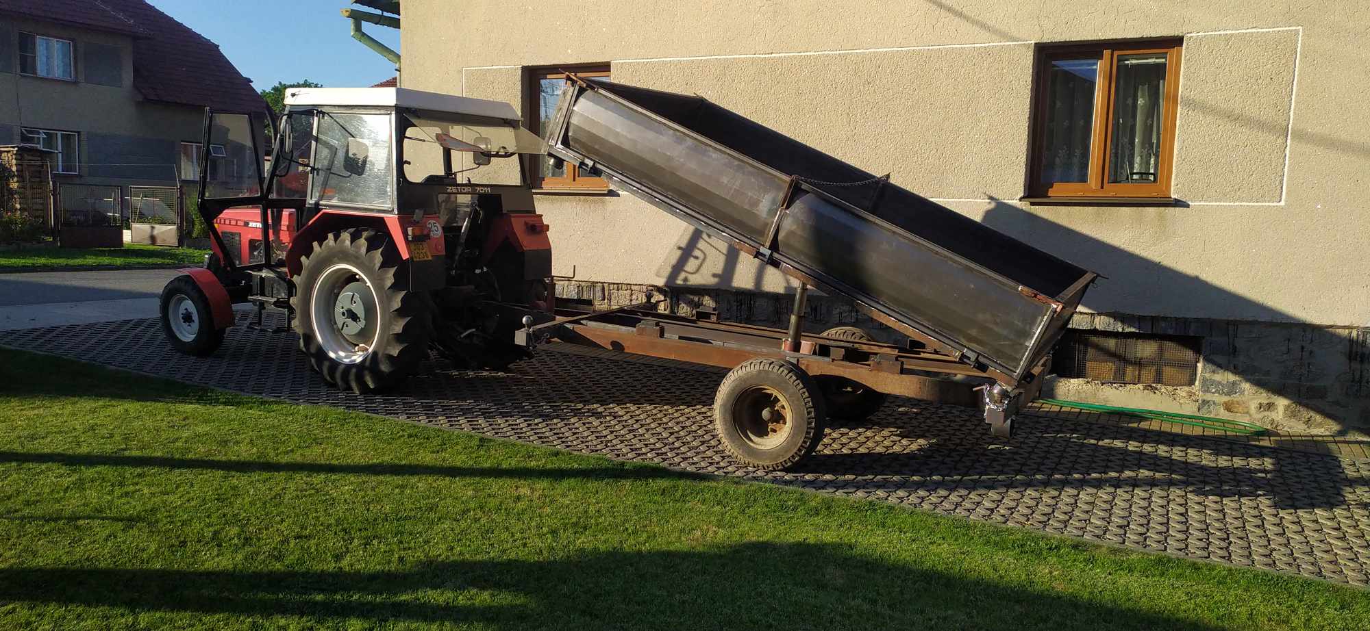 Zvětšování káry a bočnce