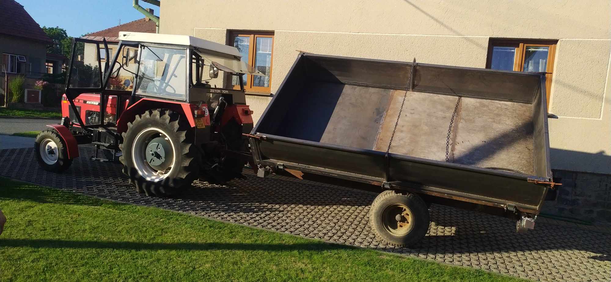 Zvětšování káry a bočnce