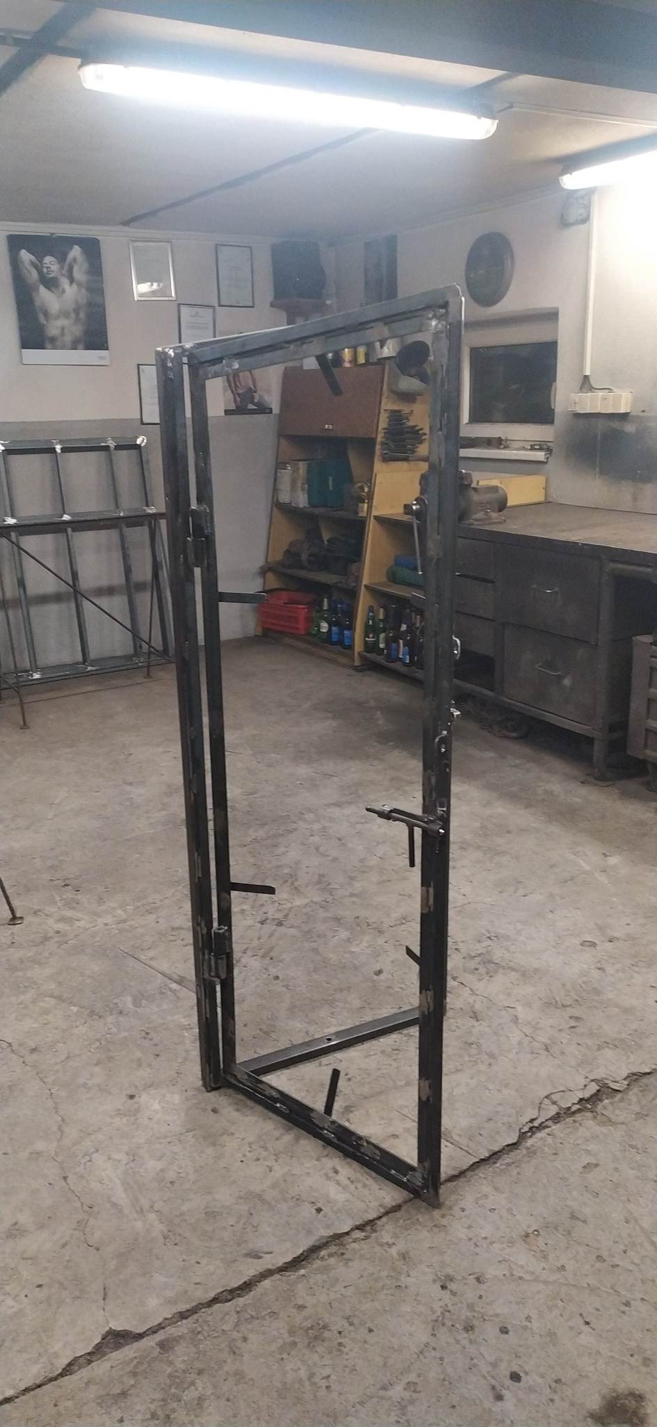 výroba dveří a rámu do skleníku pro zahrádkáře